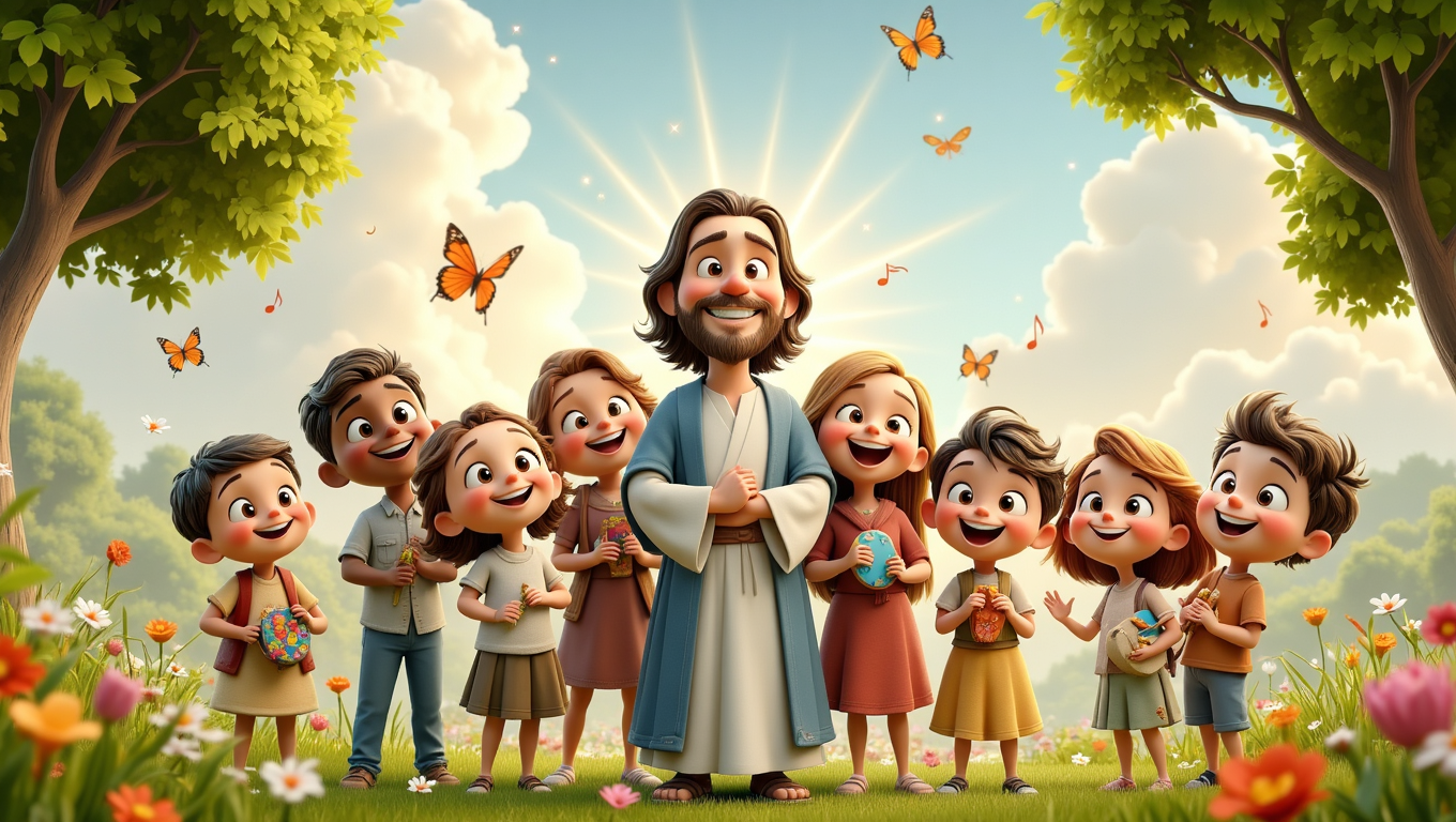 inicio Coritos cristianos animados – imagen de portada